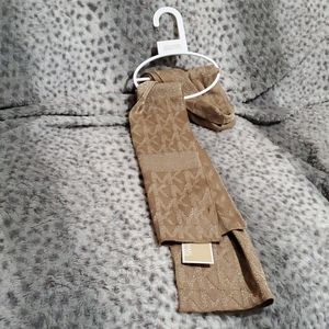 Michael kors gold scarf